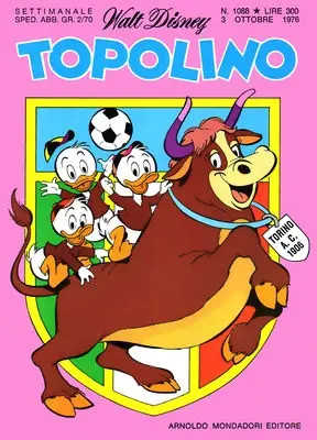 Copertina di TOPOLINO · 1088 — Topolino n. 1088