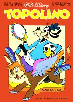 Copertina di TOPOLINO · 1089 — Topolino n. 1089