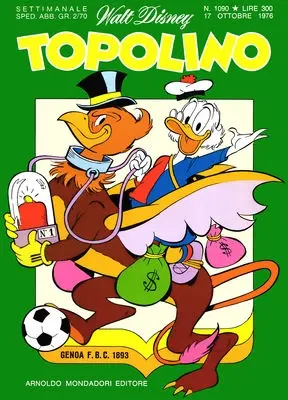 Copertina di TOPOLINO · 1090 — Topolino n. 1090
