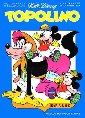Copertina di TOPOLINO · 1091 — Topolino n. 1091