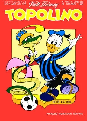Copertina di TOPOLINO · 1092 — Topolino n. 1092