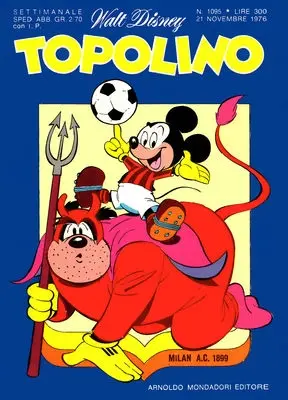 Copertina di TOPOLINO · 1095 — Topolino n. 1095