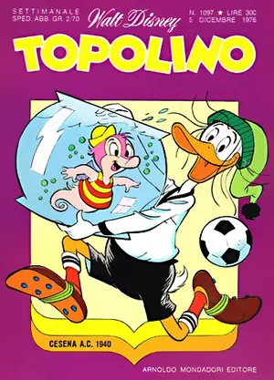 Copertina di TOPOLINO · 1097 — Topolino n. 1097