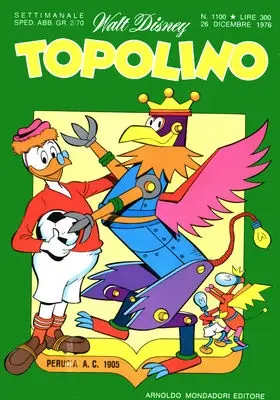 Copertina di TOPOLINO · 1100 — Topolino n. 1100