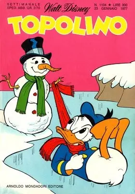 Copertina di TOPOLINO · 1104 — Topolino n. 1104