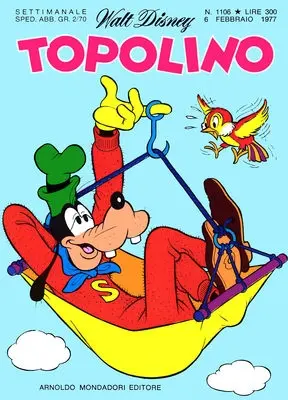Copertina di TOPOLINO · 1106 — Topolino n. 1106