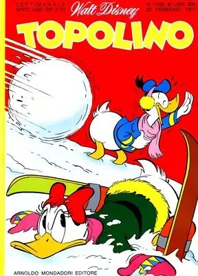Copertina di TOPOLINO · 1108 — Topolino n. 1108