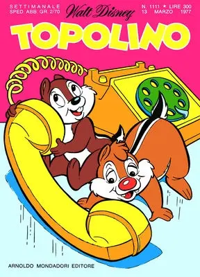 Copertina di TOPOLINO · 1111 — Topolino n. 1111