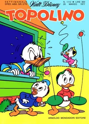 Copertina di TOPOLINO · 1112 — Topolino n. 1112