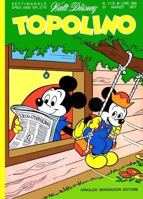 Copertina di TOPOLINO · 1113 — Topolino n. 1113