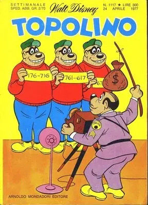 Copertina di TOPOLINO · 1117 — Topolino n. 1117