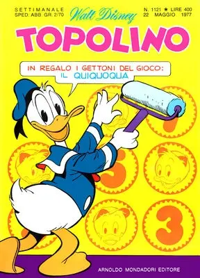 Copertina di TOPOLINO · 1121 — Topolino n. 1121