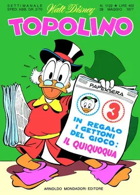 Copertina di TOPOLINO · 1122 — Topolino n. 1122