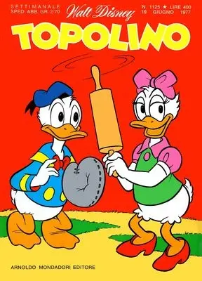 Copertina di TOPOLINO · 1125 — Topolino n. 1125