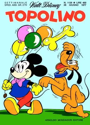 Copertina di TOPOLINO · 1126 — Topolino n. 1126