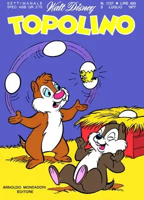 Copertina di TOPOLINO · 1127 — Topolino n. 1127