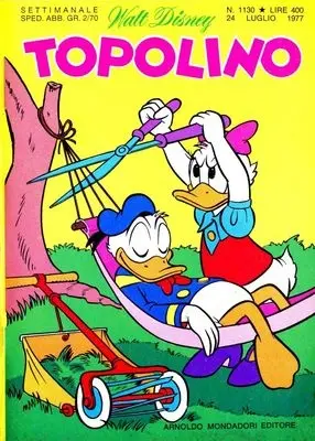Copertina di TOPOLINO · 1130 — Topolino n. 1130