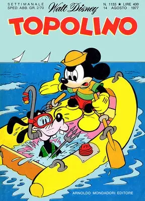 Copertina di TOPOLINO · 1133 — Topolino n. 1133