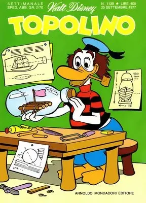 Copertina di TOPOLINO · 1139 — Topolino n. 1139