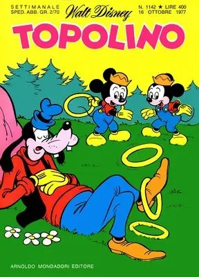 Copertina di TOPOLINO · 1142 — Topolino n. 1142