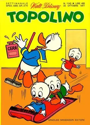 Copertina di TOPOLINO · 1143 — Topolino n. 1143