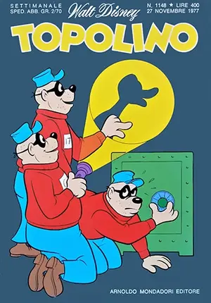 Copertina di TOPOLINO · 1148 — Topolino n. 1148