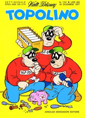 Copertina di TOPOLINO · 1151 — Topolino n. 1151