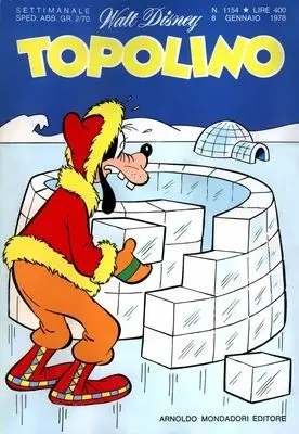 Copertina di TOPOLINO · 1154 — Topolino n. 1154
