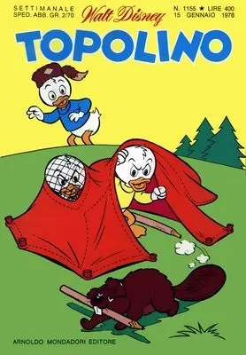 Copertina di TOPOLINO · 1155 — Topolino n. 1155