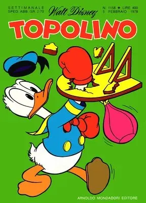 Copertina di TOPOLINO · 1158 — Topolino n. 1158