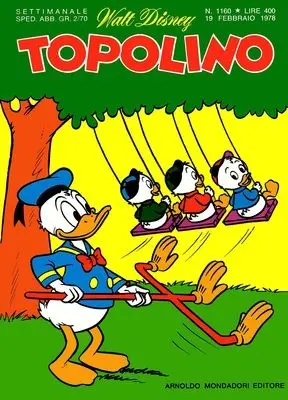 Copertina di TOPOLINO · 1160 — Topolino n. 1160