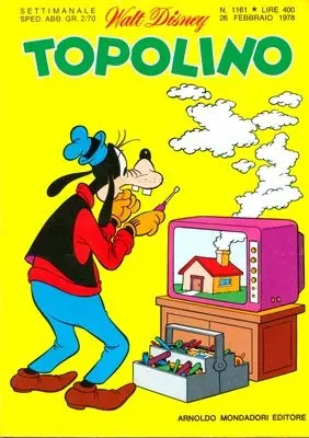 Copertina di TOPOLINO · 1161 — Topolino n. 1161