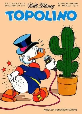 Copertina di TOPOLINO · 1165 — Topolino n. 1165