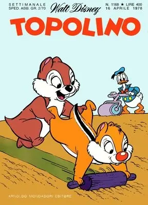 Copertina di TOPOLINO · 1168 — Topolino n. 1168