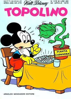Copertina di TOPOLINO · 1170 — Topolino n. 1170