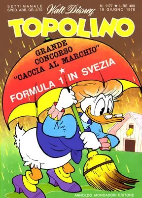 Copertina di TOPOLINO · 1177 — Topolino n. 1177