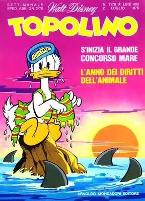 Copertina di TOPOLINO · 1179 — Topolino n. 1179