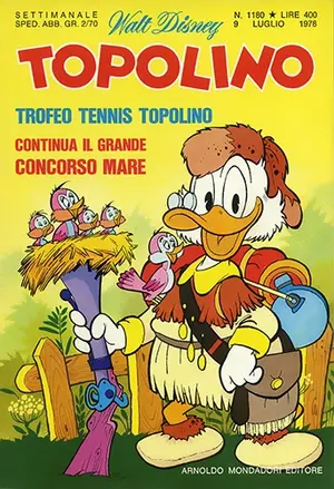 Copertina di TOPOLINO · 1180 — Topolino n. 1180