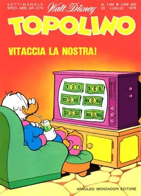 Copertina di TOPOLINO · 1182 — Topolino n. 1182