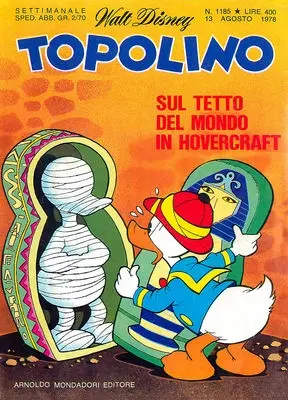 Copertina di TOPOLINO · 1185 — Topolino n. 1185