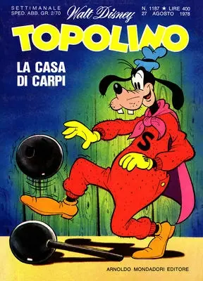 Copertina di TOPOLINO · 1187 — Topolino n. 1187