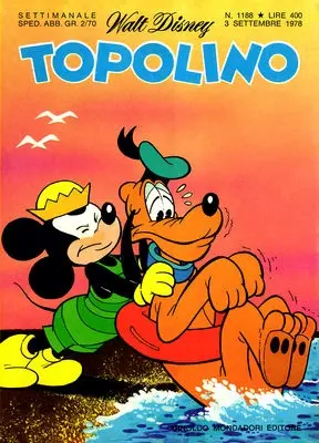 Copertina di TOPOLINO · 1188 — Topolino n. 1188