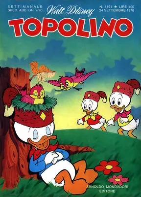 Copertina di TOPOLINO · 1191 — Topolino n. 1191
