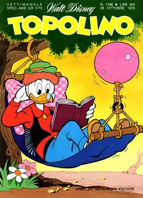Copertina di TOPOLINO · 1196 — Topolino n. 1196
