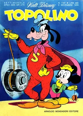 Copertina di TOPOLINO · 1197 — Topolino n. 1197