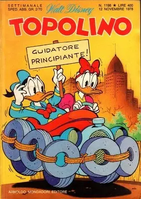 Copertina di TOPOLINO · 1198 — Topolino n. 1198