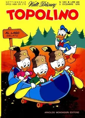 Copertina di TOPOLINO · 1201 — Topolino n. 1201