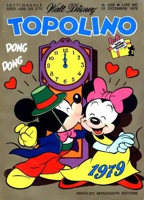 Copertina di TOPOLINO · 1205 — Topolino n. 1205