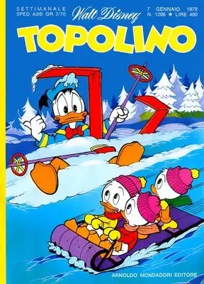 Copertina di TOPOLINO · 1206 — Topolino n. 1206