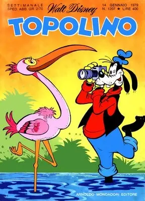 Copertina di TOPOLINO · 1207 — Topolino n. 1207